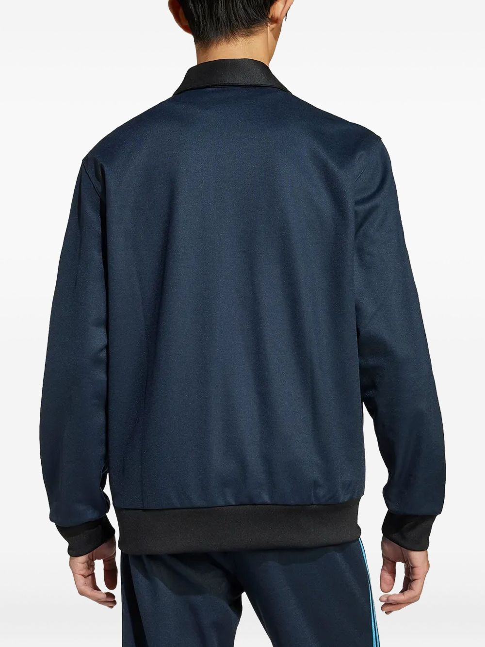 embroidered-logo jacket - 2