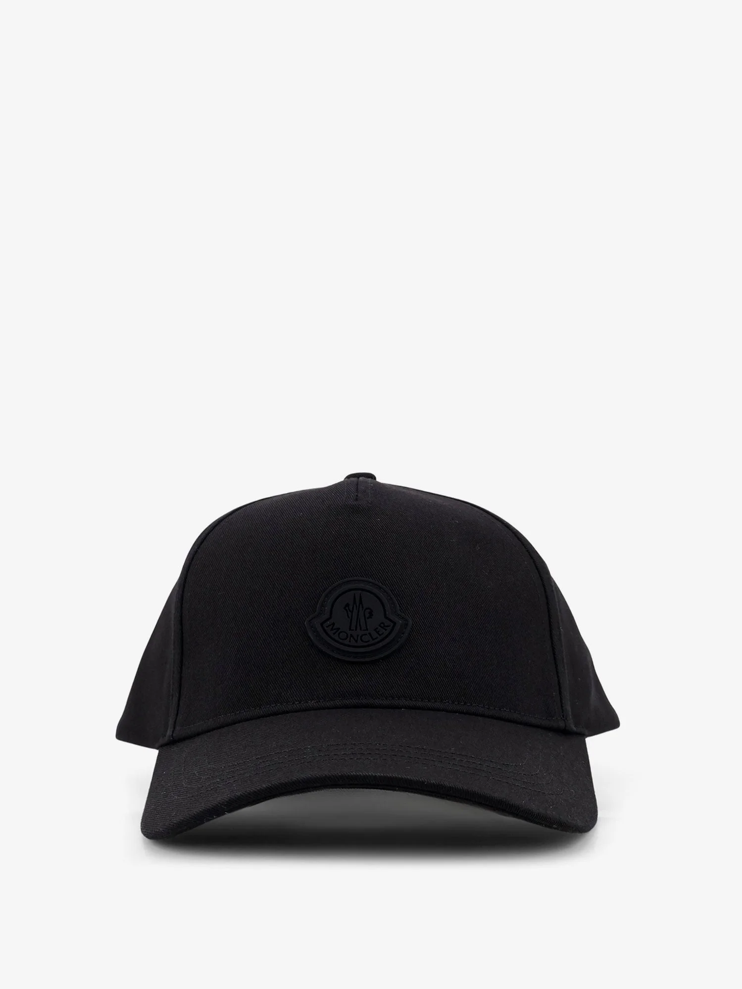 Moncler Cotton Hat Black Men - 1