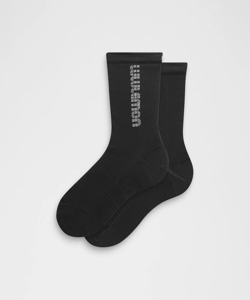 Unisex Power Stride Crew Socks Updated *Run Graphic 1
