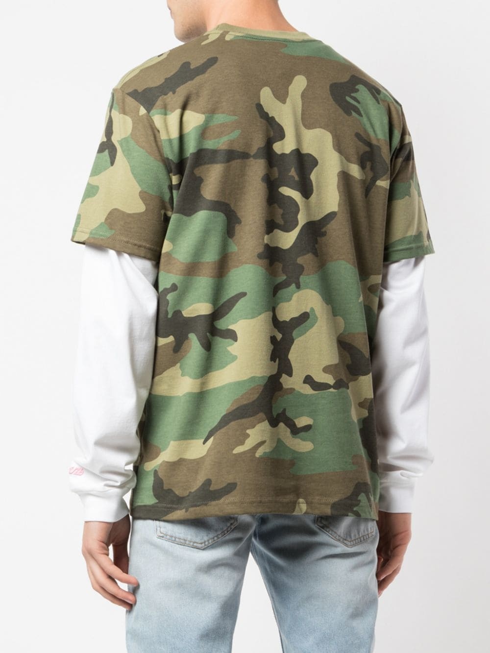 camo graphic logo T-shirt  - 4