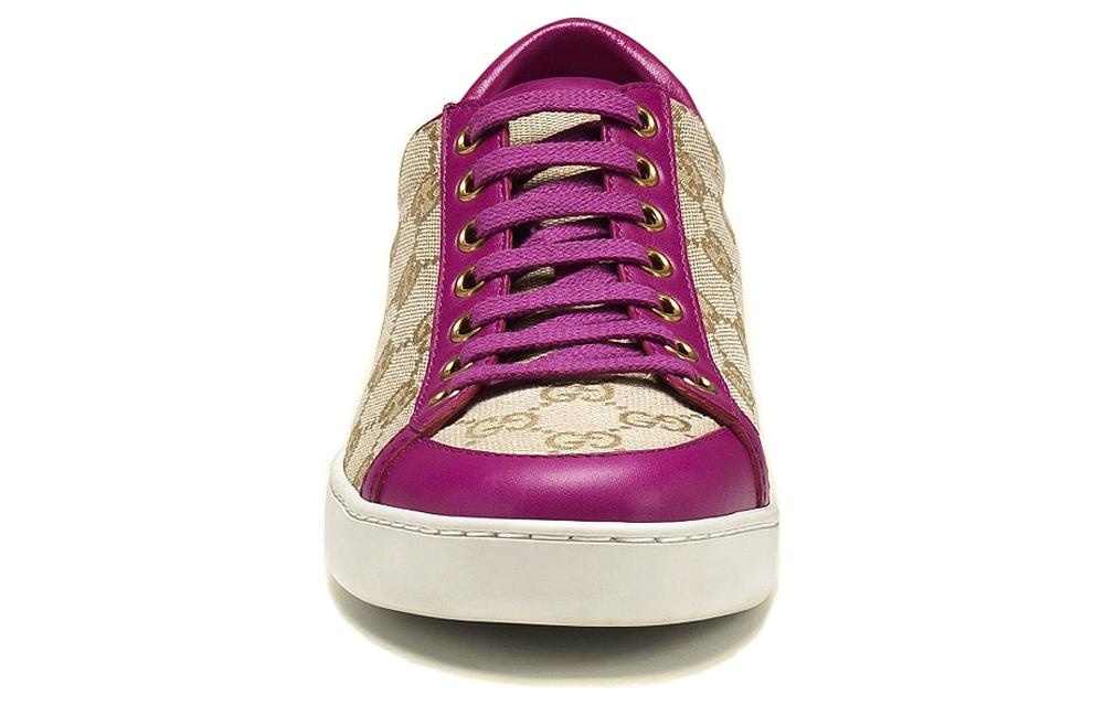 (WMNS) Gucci Brooklyn GG Sneakers 'Beige Fuchsia' 338883-FTAZ0-9766 - 3