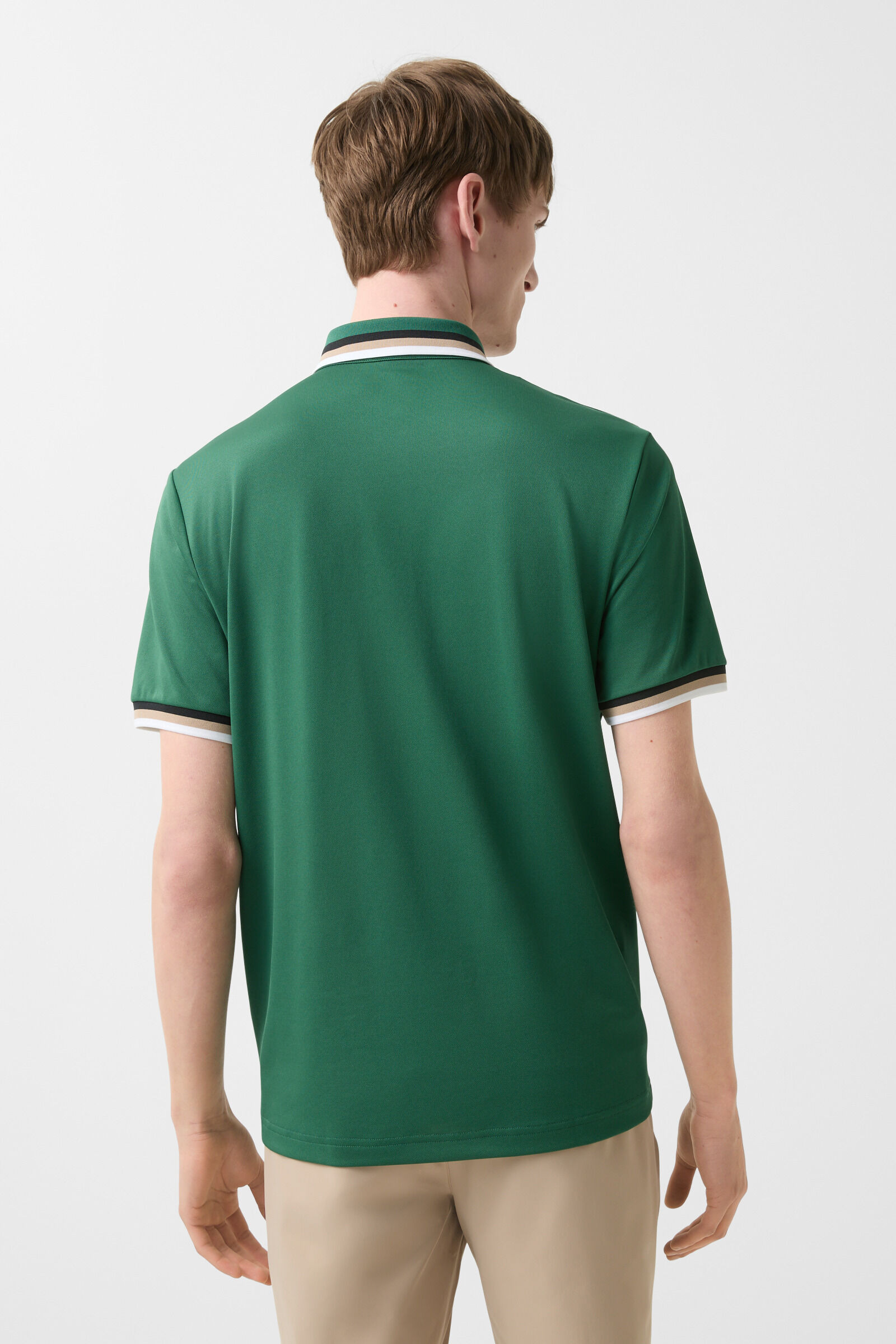 Arik functional short-sleeved top in Dark green - 3