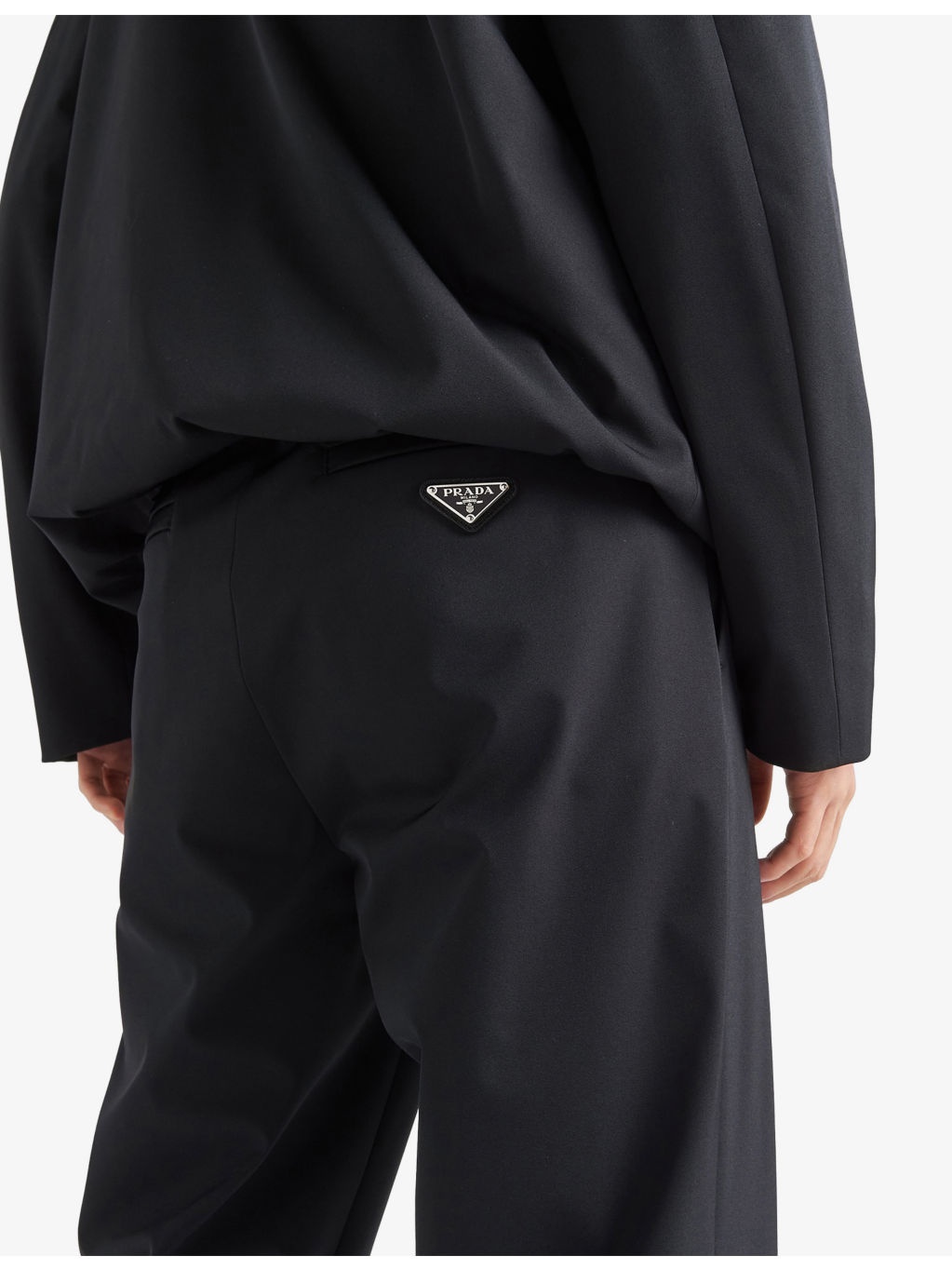 Logo-Embellished Stretch-Woven Trousers - 4