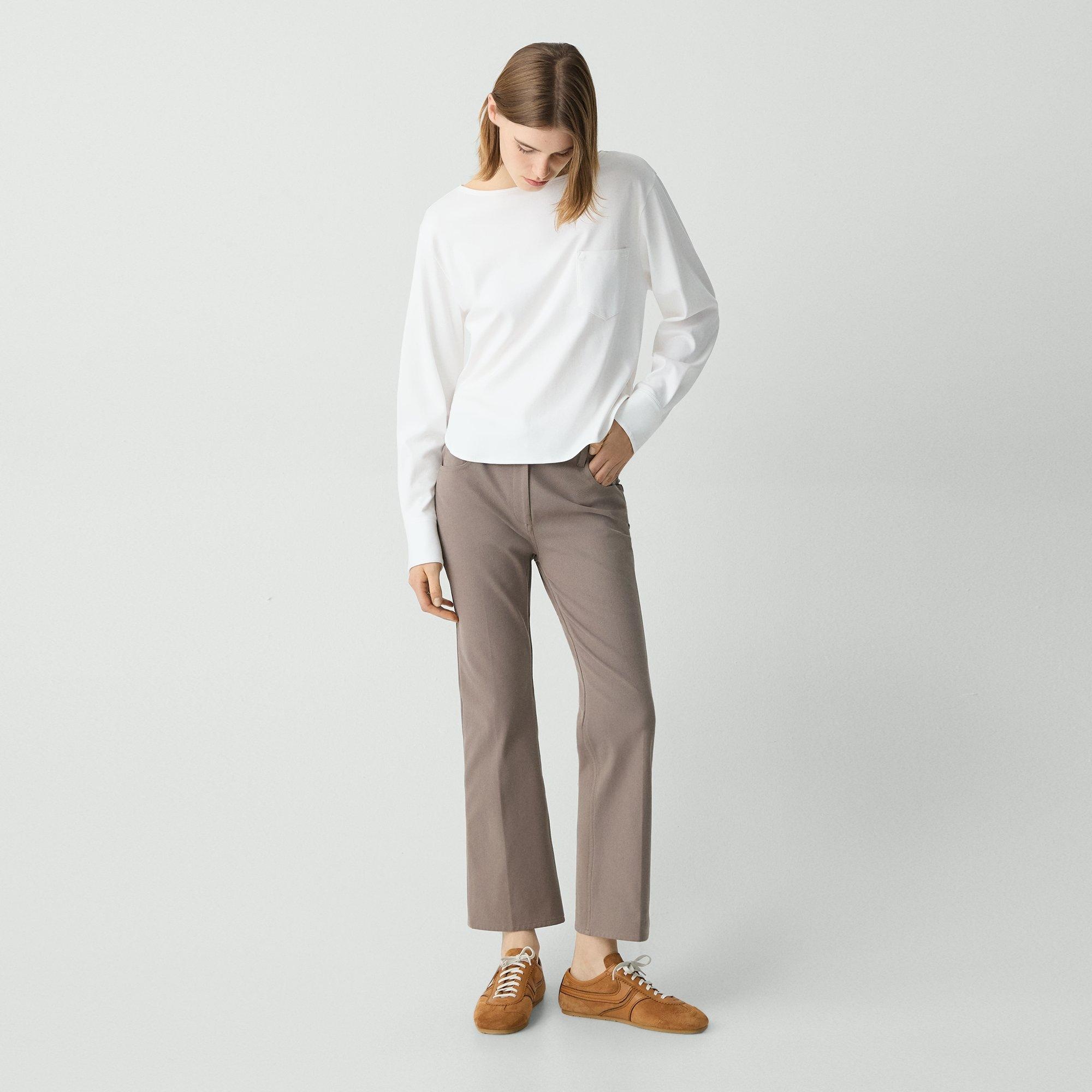 Boatneck Top in Cotton Jersey - 6