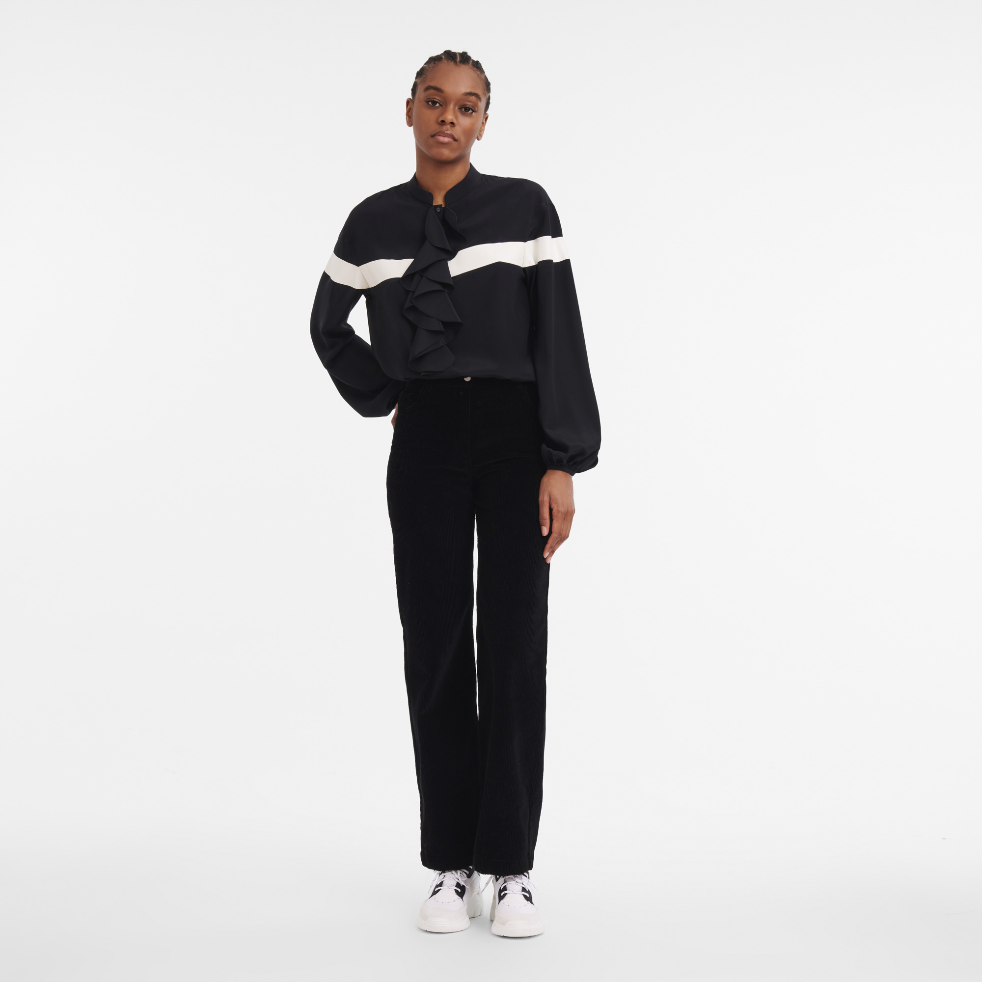 Fall-Winter 2023 Collection Blouse Black - OTHER - 3