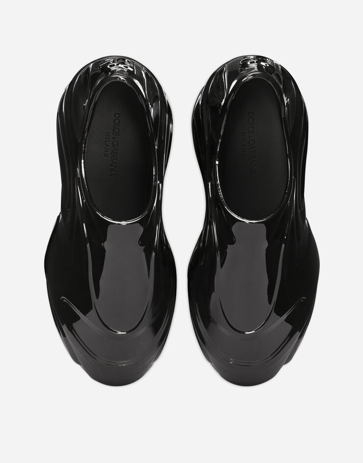 Shiny lacquered rubber Toy sneakers - 4