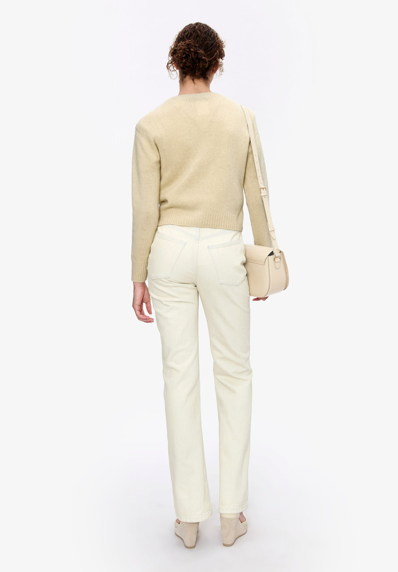 SHORT CREW NECK SWEATER 3