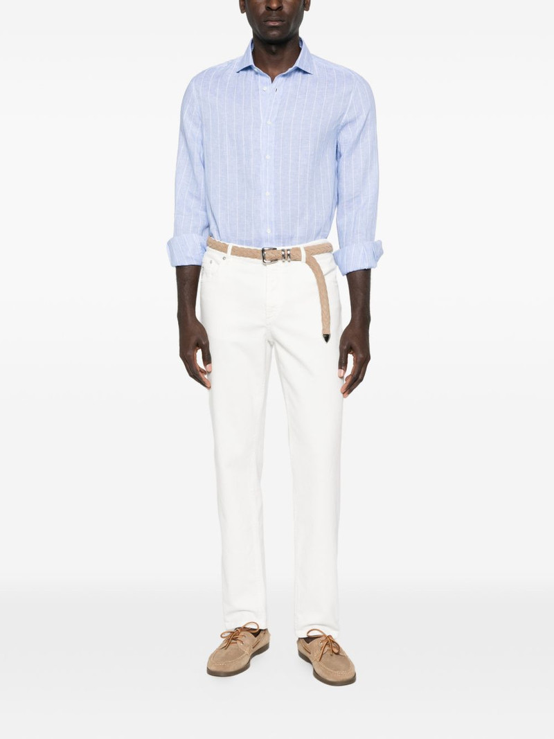 Brunello Cucinelli striped shirt outlook