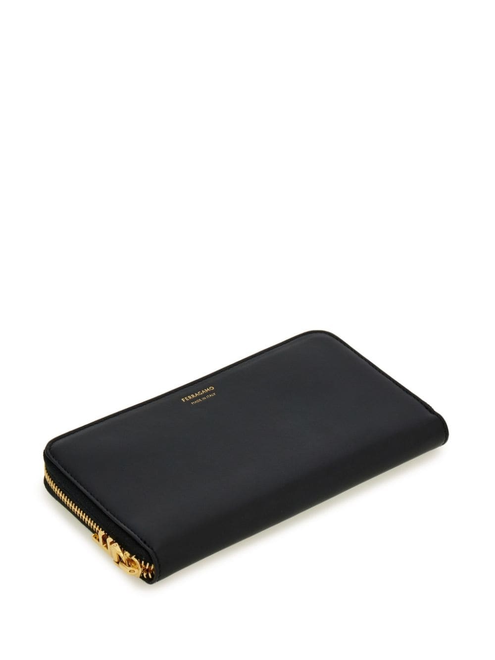 logo-stamp leather wallet - 3