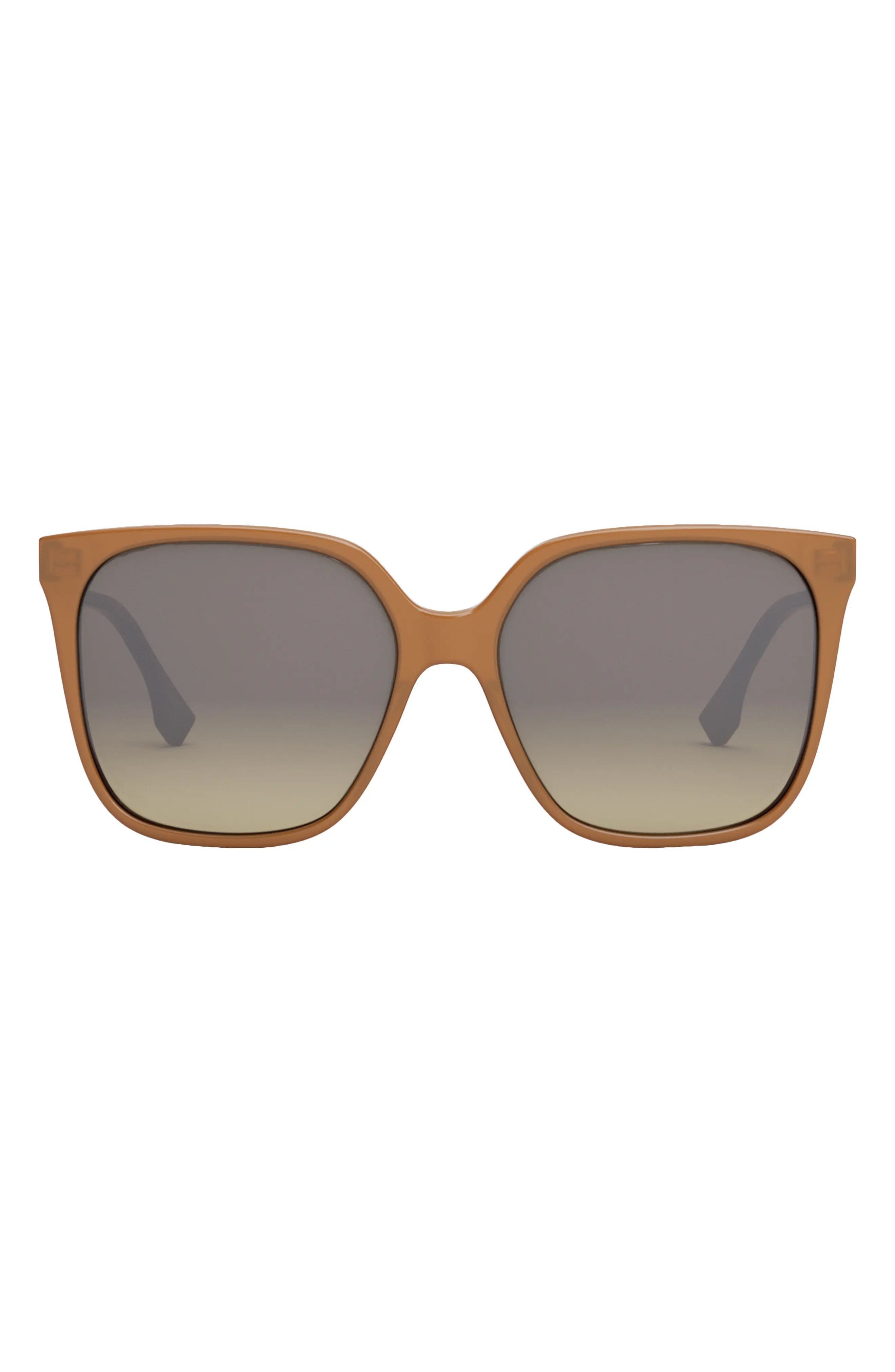 'Fendi Fine 59mm Geometric Sunglasses - 1