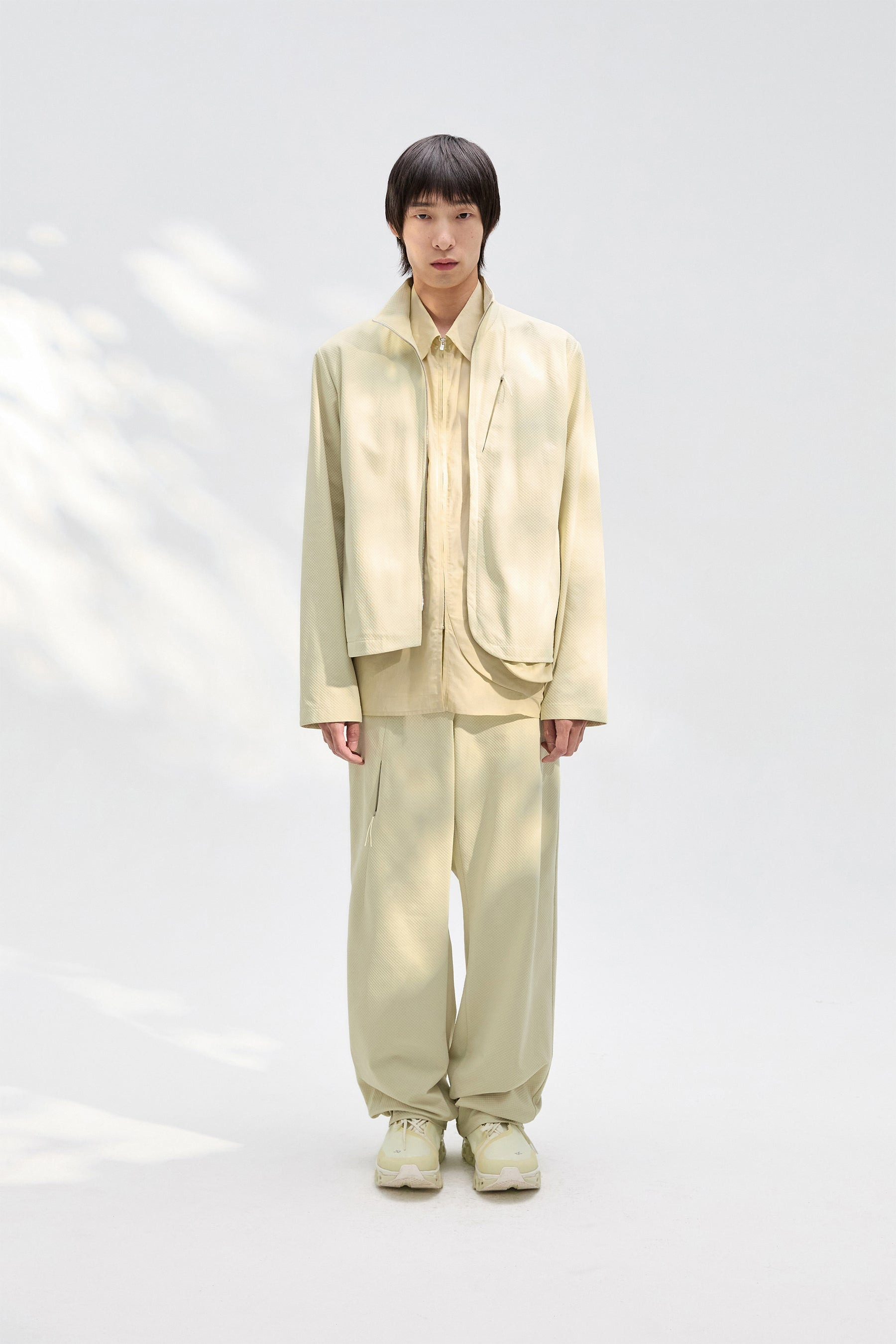 8.0 TRACK PANTS RIGHT (LIGHT YELLOW) - 2