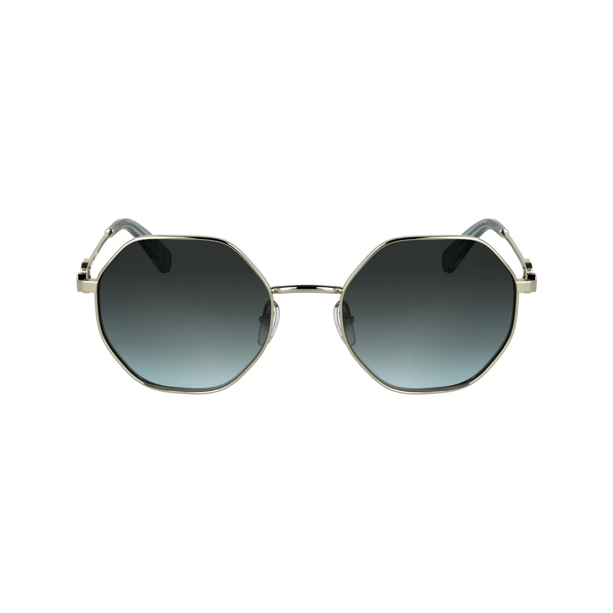Sunglasses Gold/Blue - Metal - 1