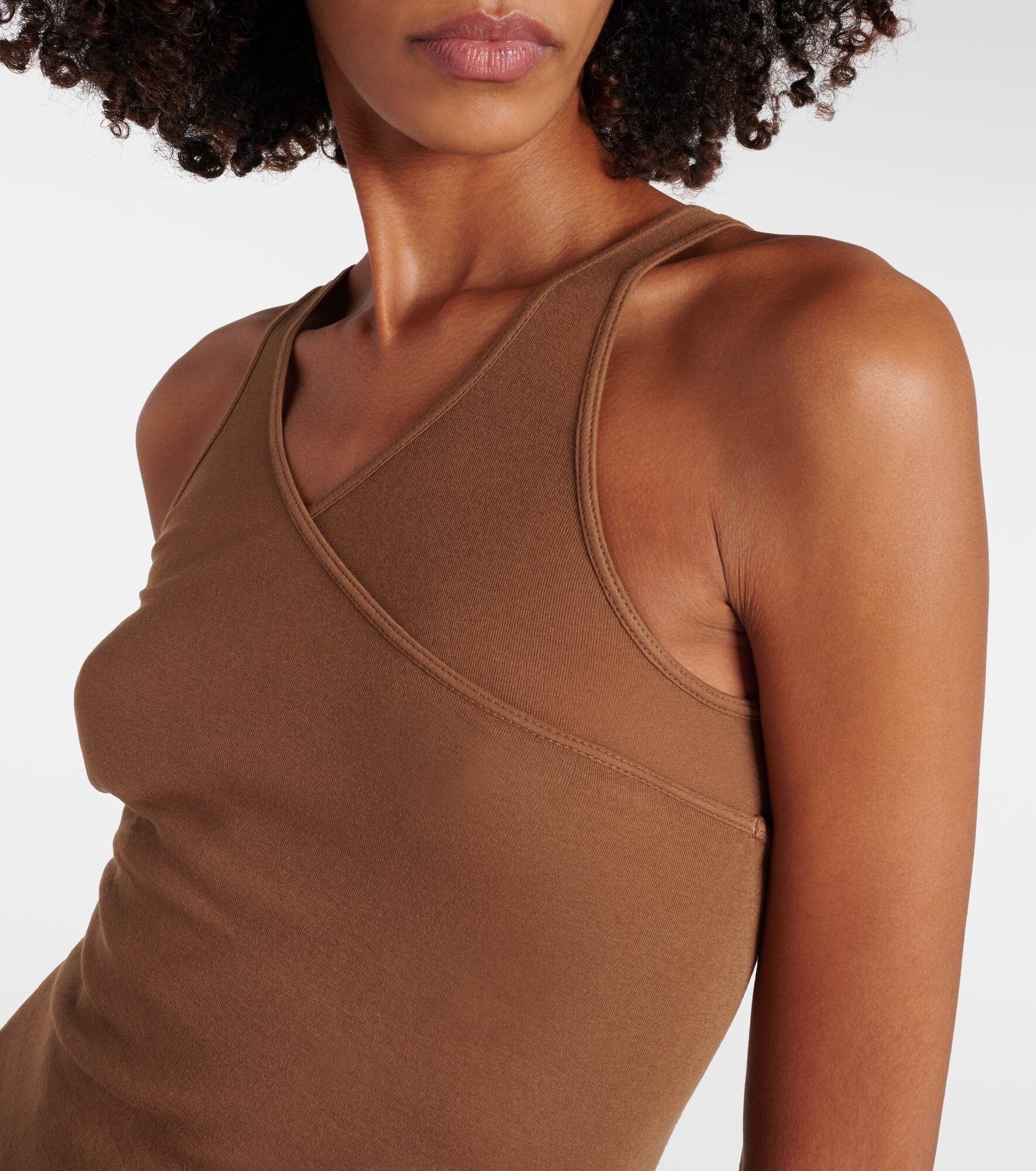 DRKSHDW Double Ziggy cotton tank top - 4