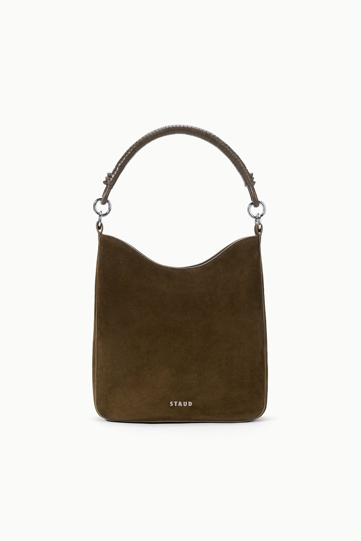 STAUD MEL SHOULDER BAG TRUFFLE SUEDE - 3
