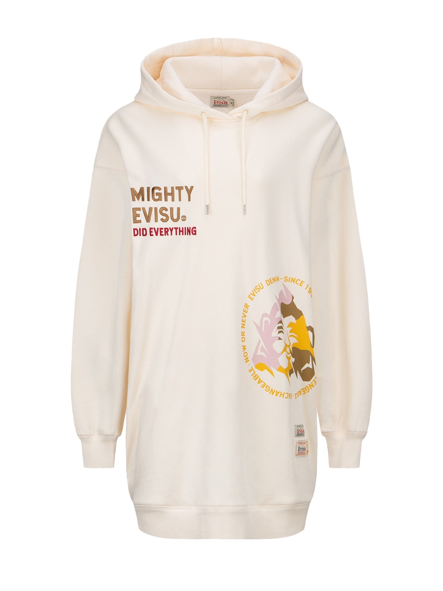 Godhead Print Hooded Sweatshirt Tunic - 17