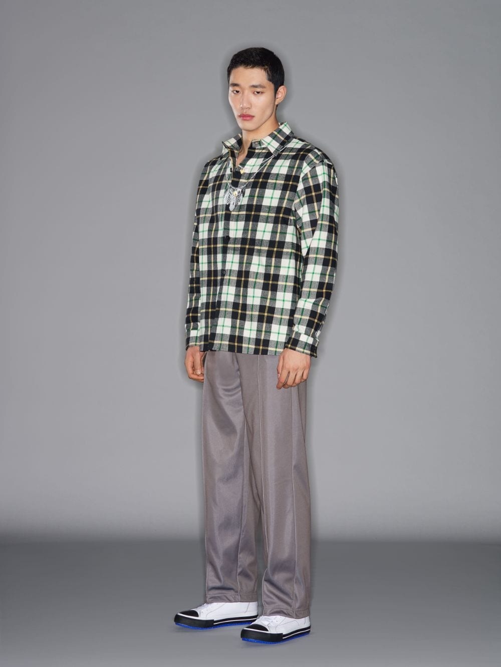 FEATHER CHECKED SHIRT - 4
