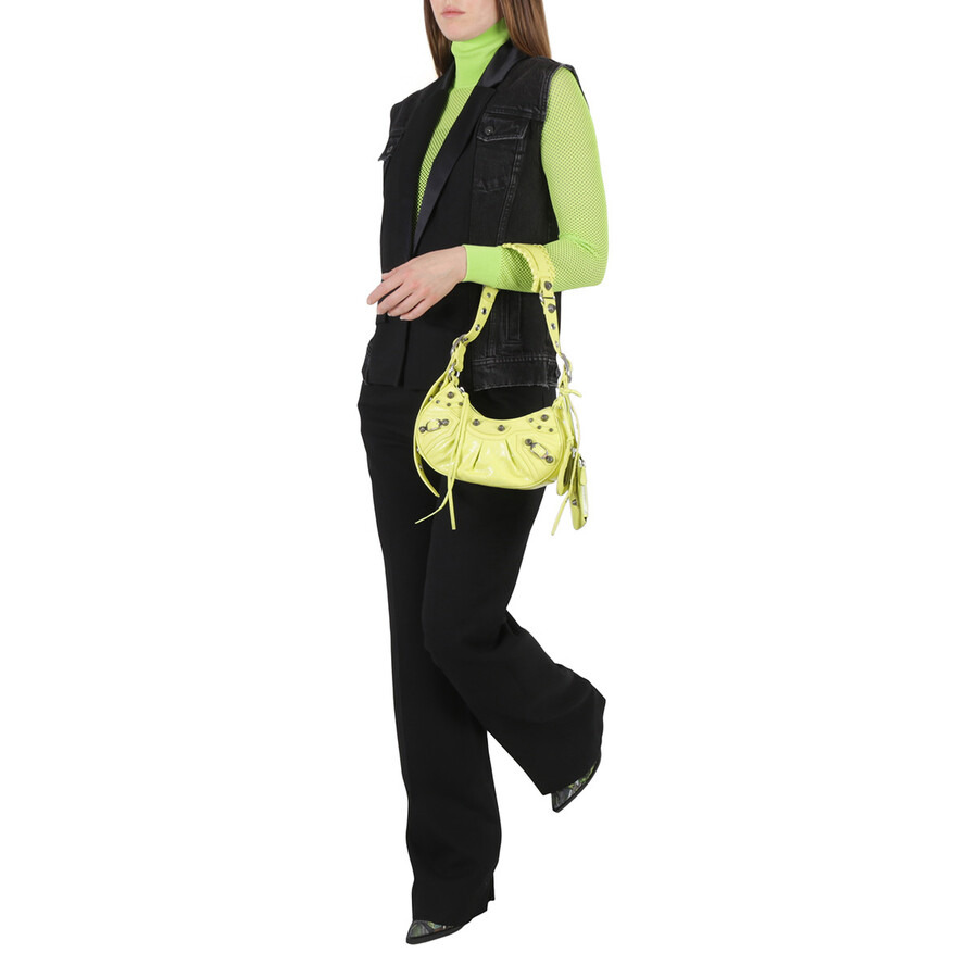 Open Box - Balenciaga Yellow Le Cagole XS Shoulder Bag - 2