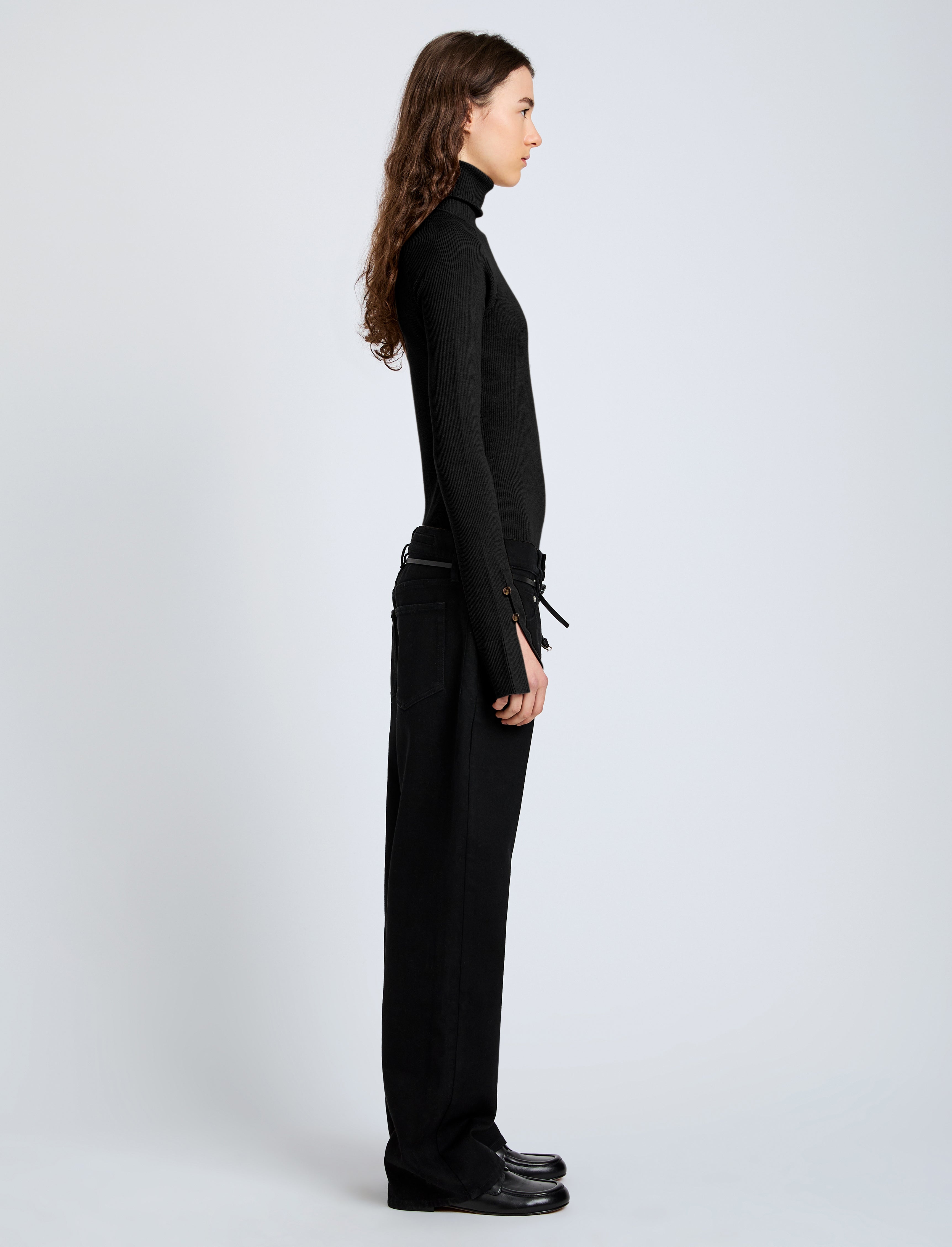 Belle Top in Silk Cashmere - 4