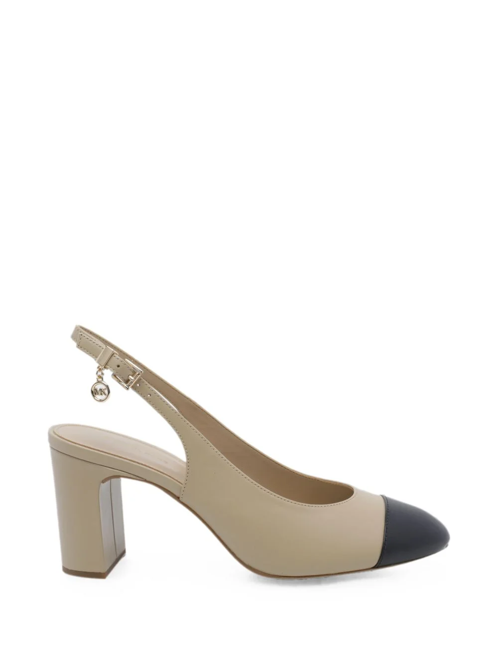 Piper Flex cap-toe slingback-strap heeled pumps - 1