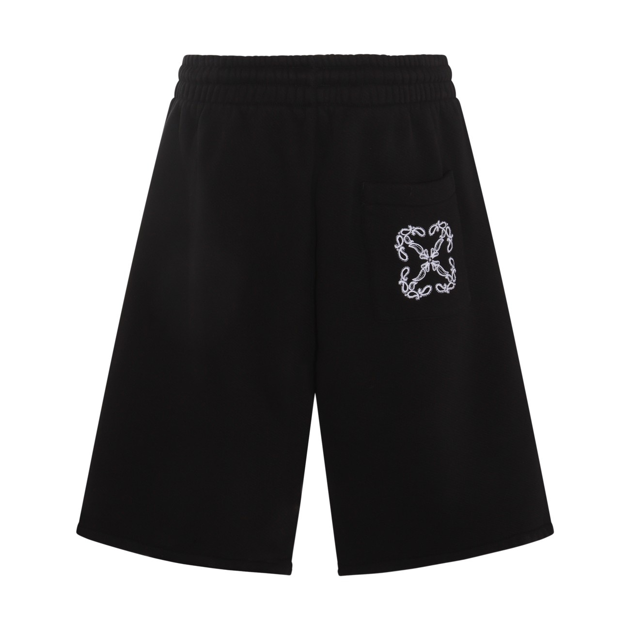 black cotton shorts - 2