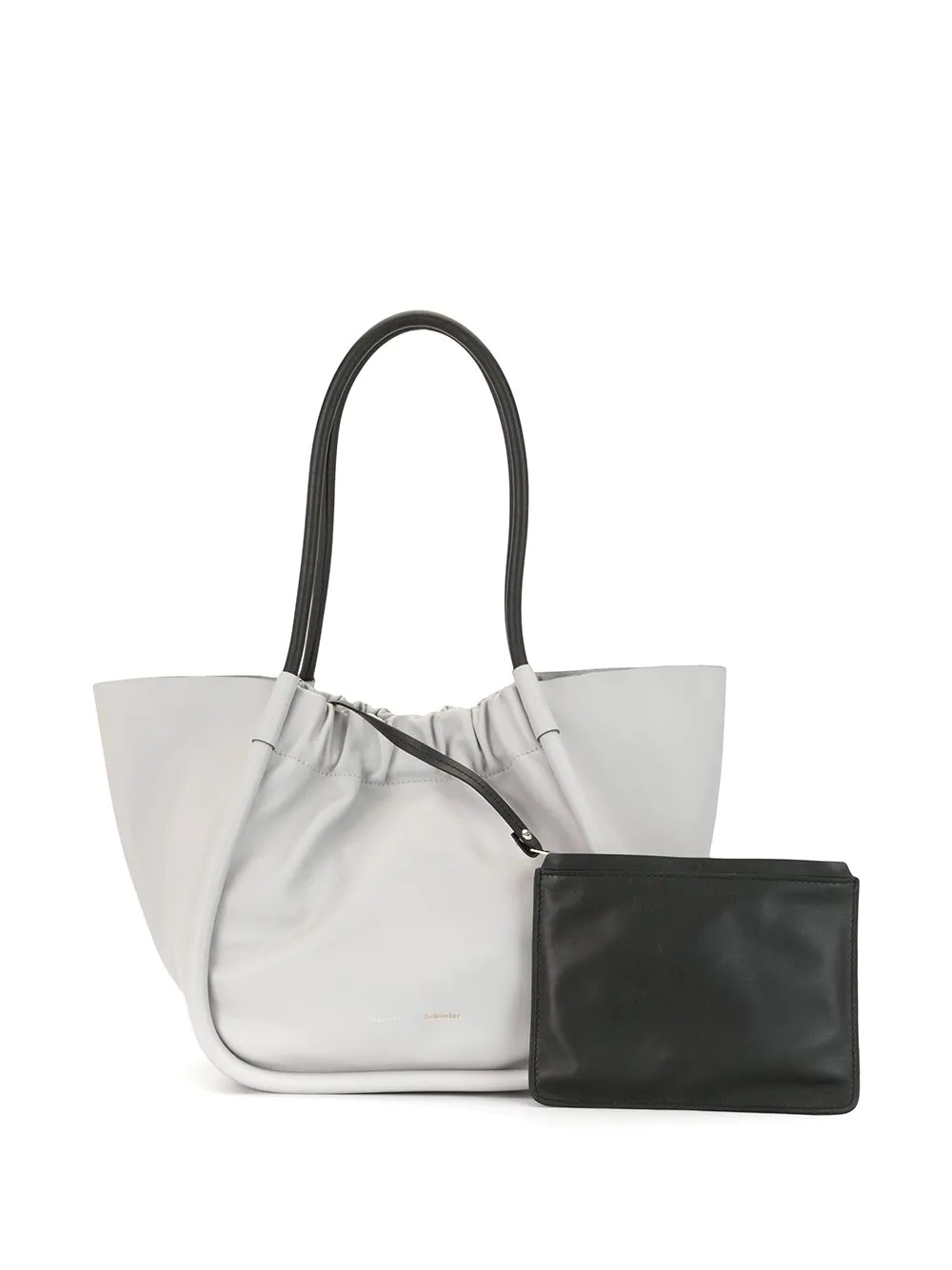 L Ruched tote bag - 6