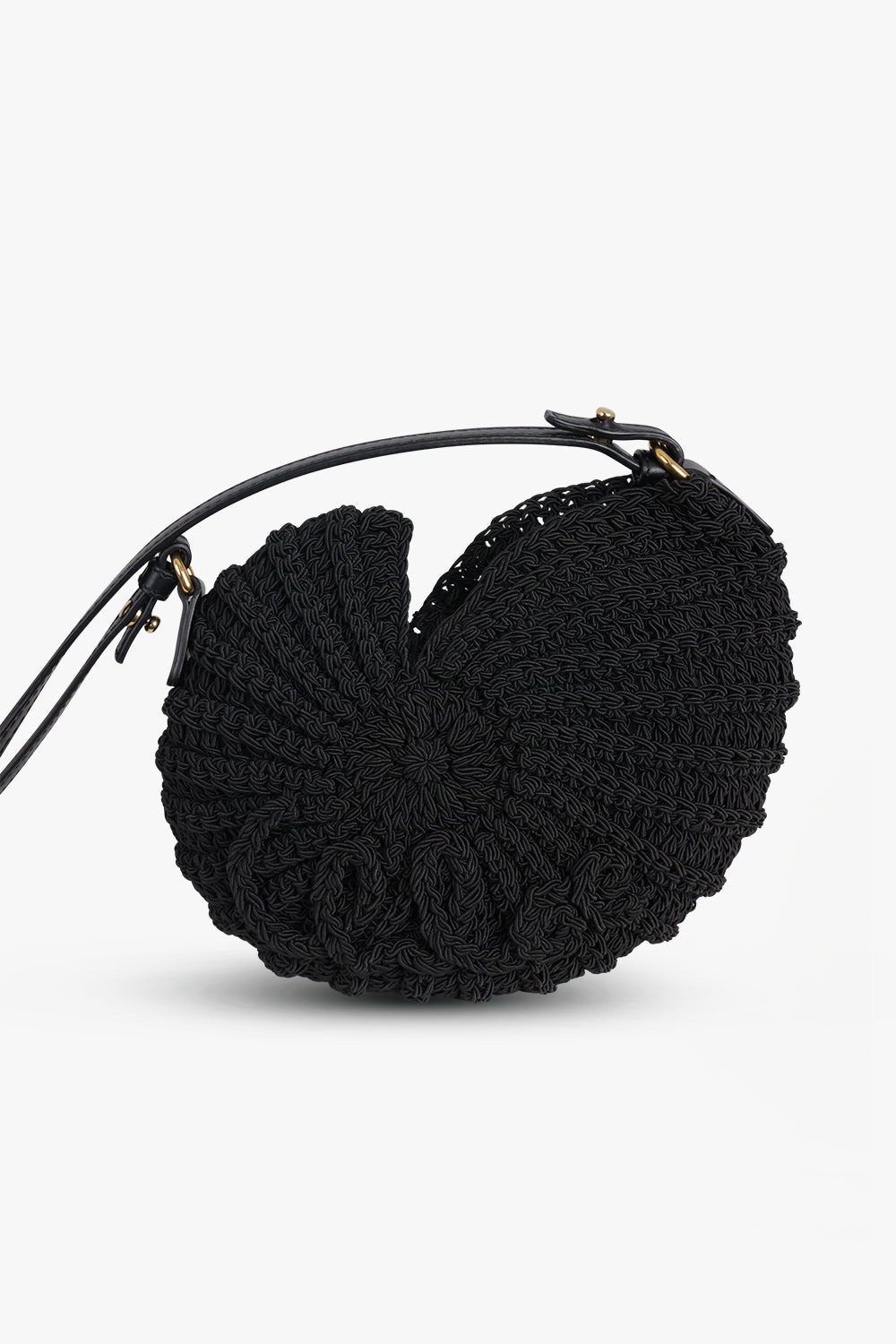 SEA TREASURES CROCHET CROSSBODY BAG | BLACK - 4