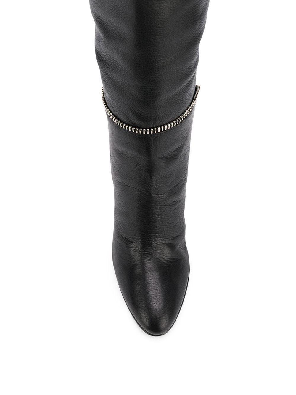 Joana 90mm leather boots - 4