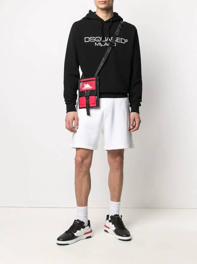 DSQUARED2 Icon knee-length track shorts outlook