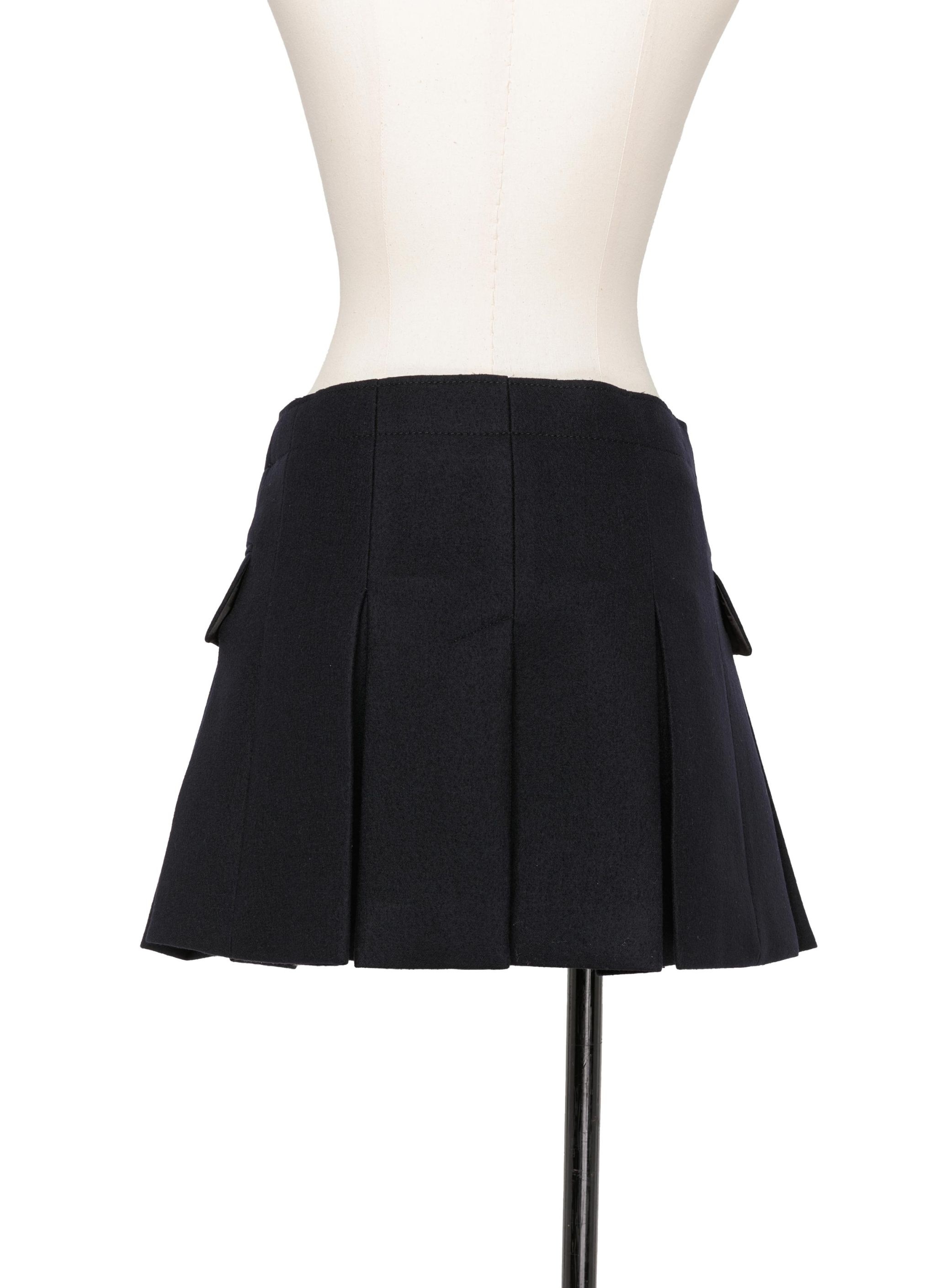 Wool Melton Shorts - 3
