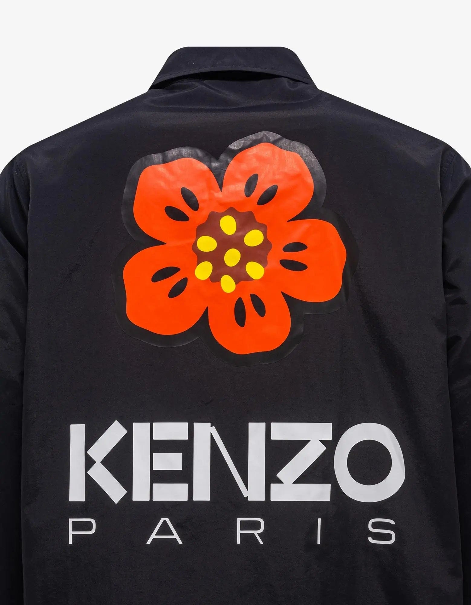 Kenzo Black 'Boke Flower' Coach Jacket - 5