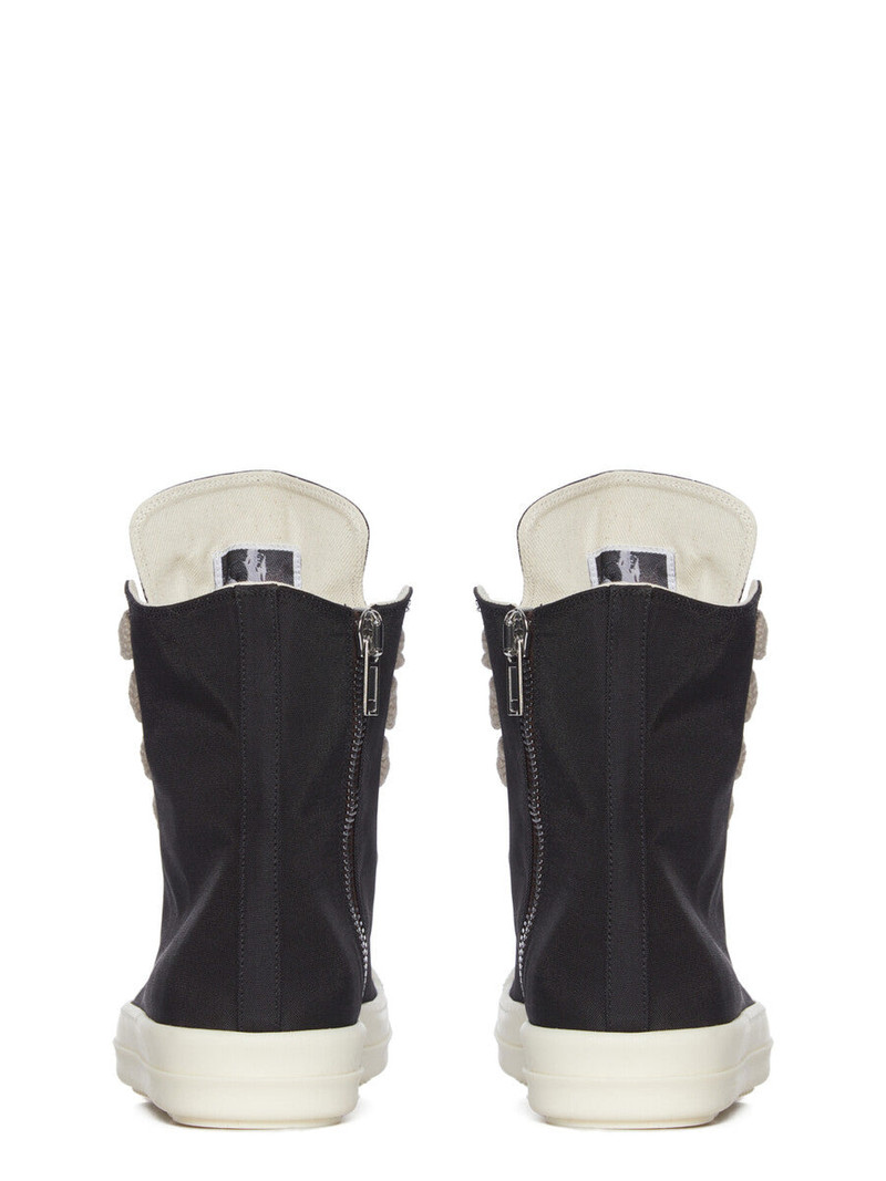 Jumbolace Nylon-Canvas High-Top Sneakers Black 4