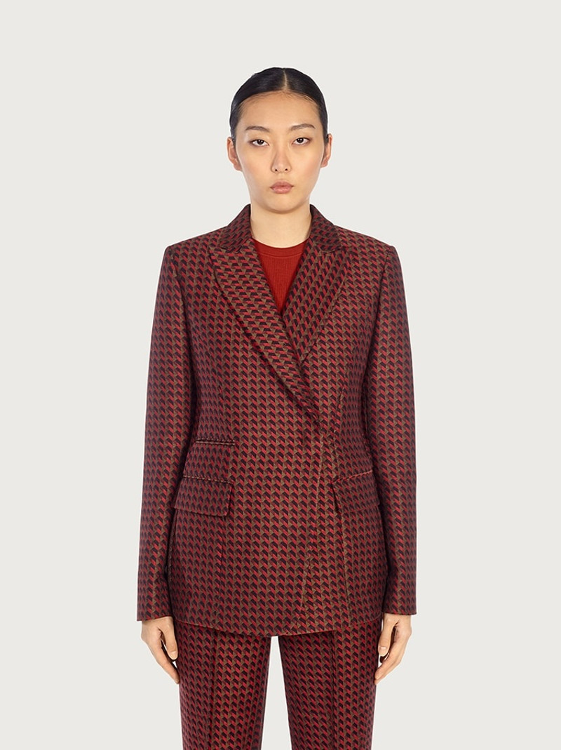 FERRAGAMO DOUBLE BREASTED BLAZER outlook
