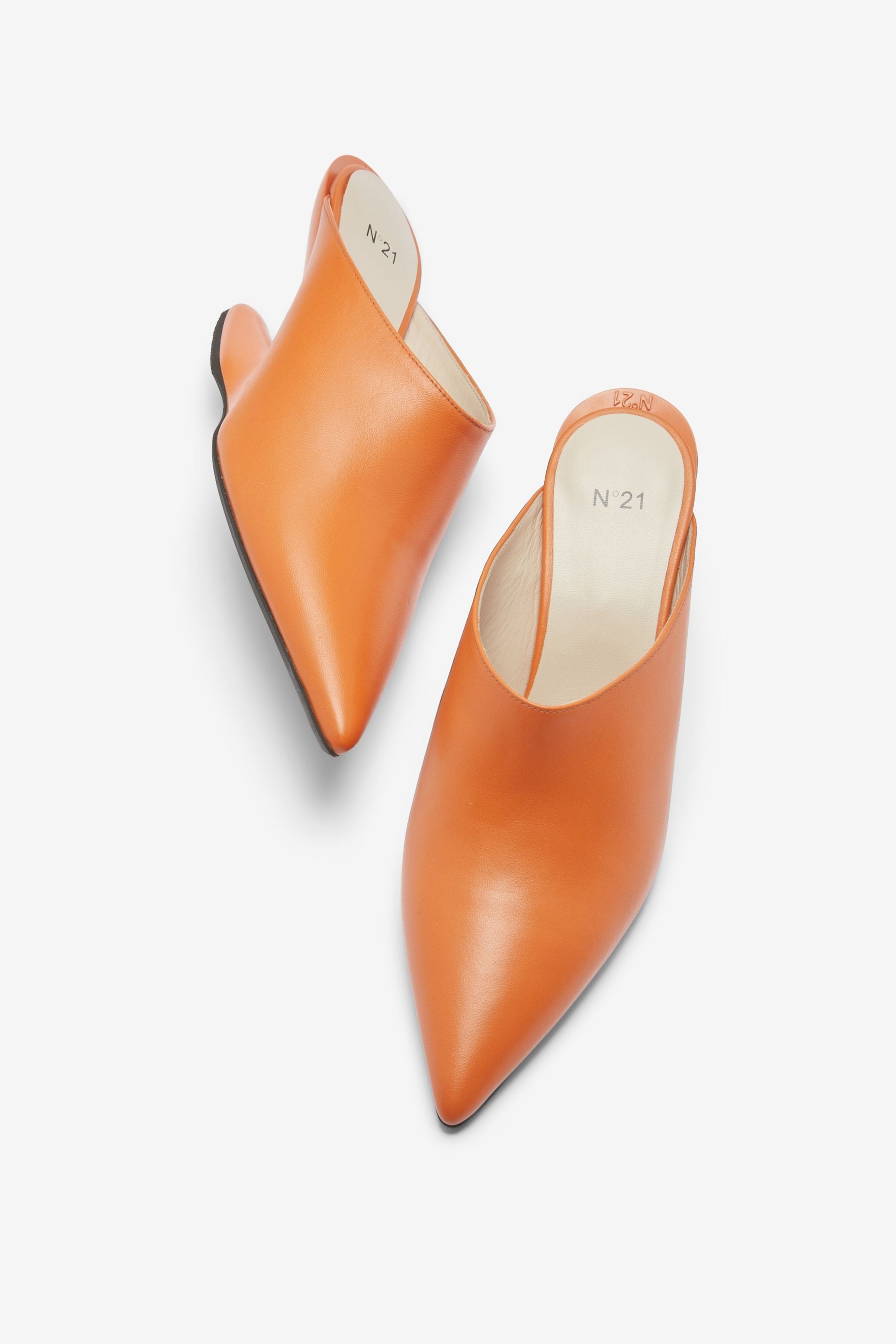 SABOT LEATHER MULES - 4