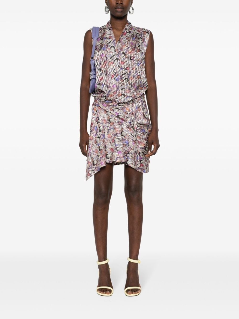 Kayla mini wrap dress - 2