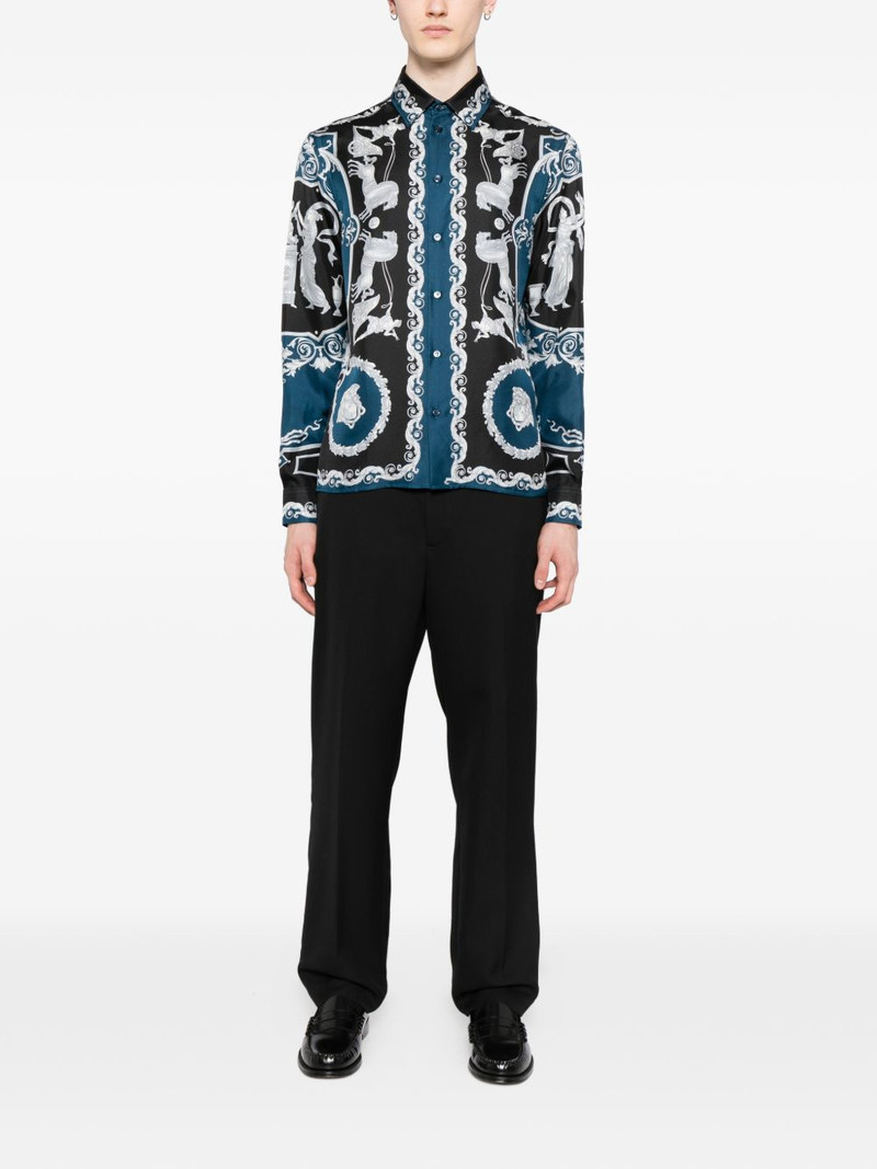 VERSACE Hall Of Hero printed shirt outlook
