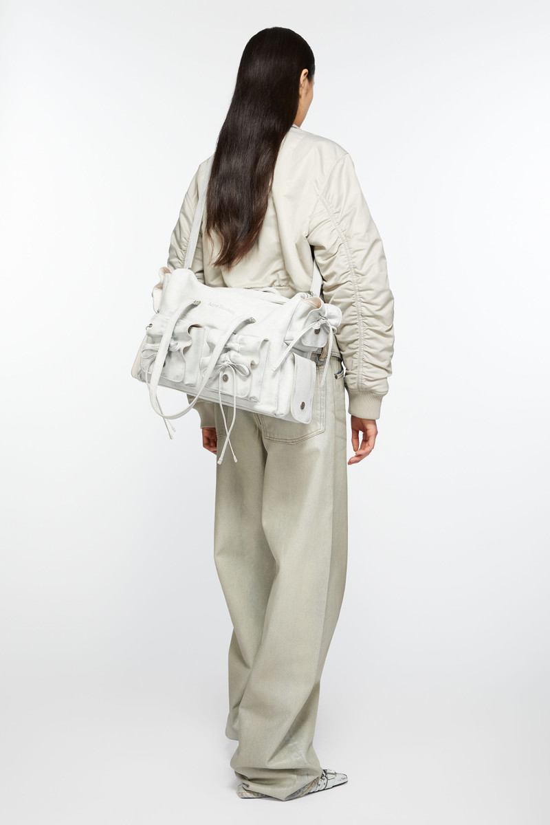 Multipocket tote bag - White/grey 7