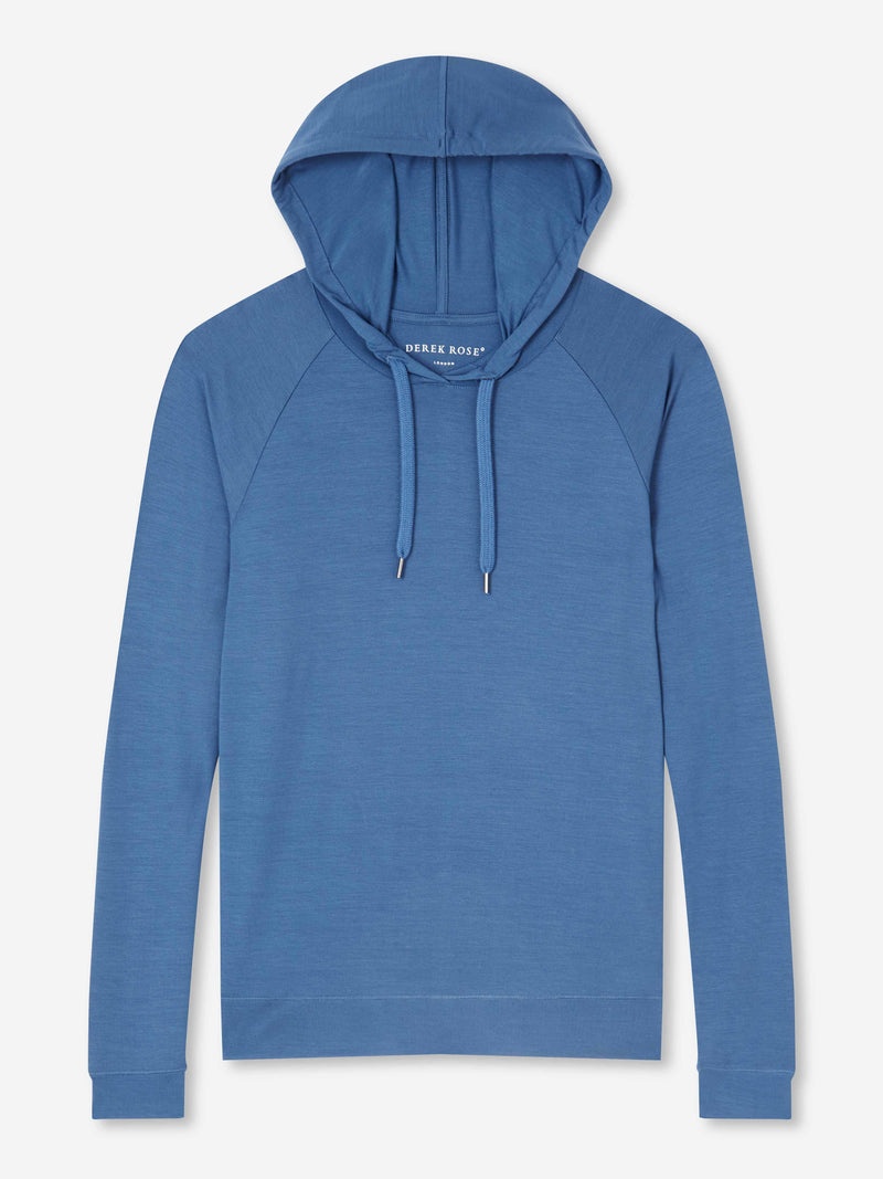 Women's Pullover Hoodie Basel Micro Modal Stretch Storm Blue - 1