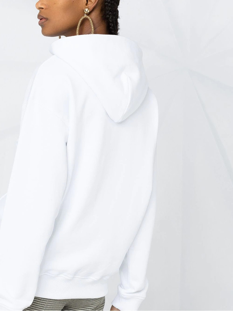 logo print hoodie 3