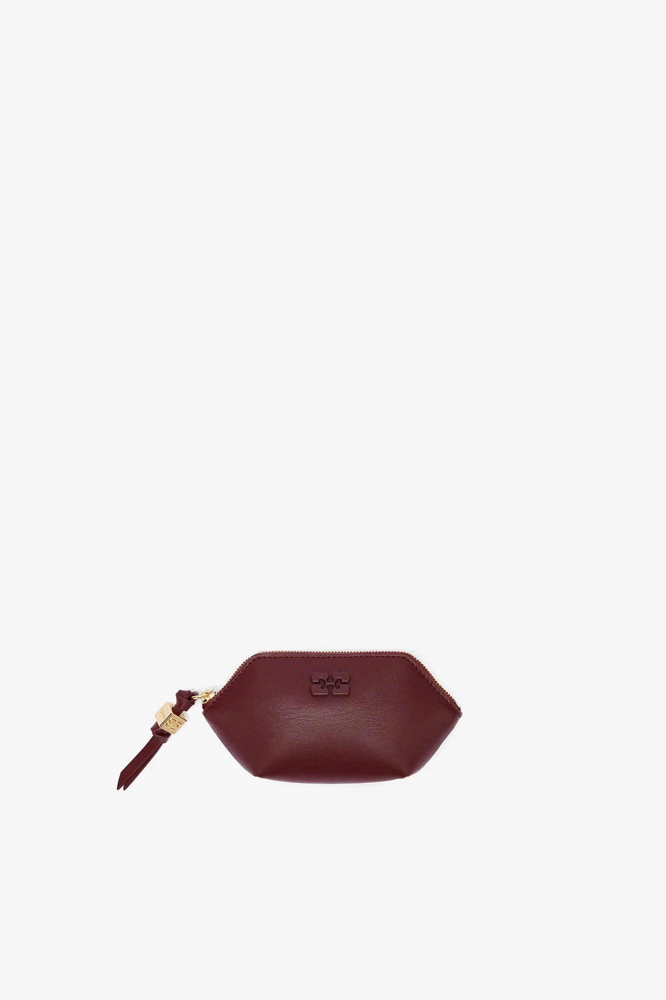 BOU COIN PURSE IN BURGUNDY - 1