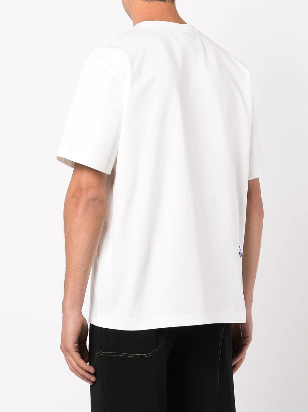 logo-embroidered T-shirt - 5