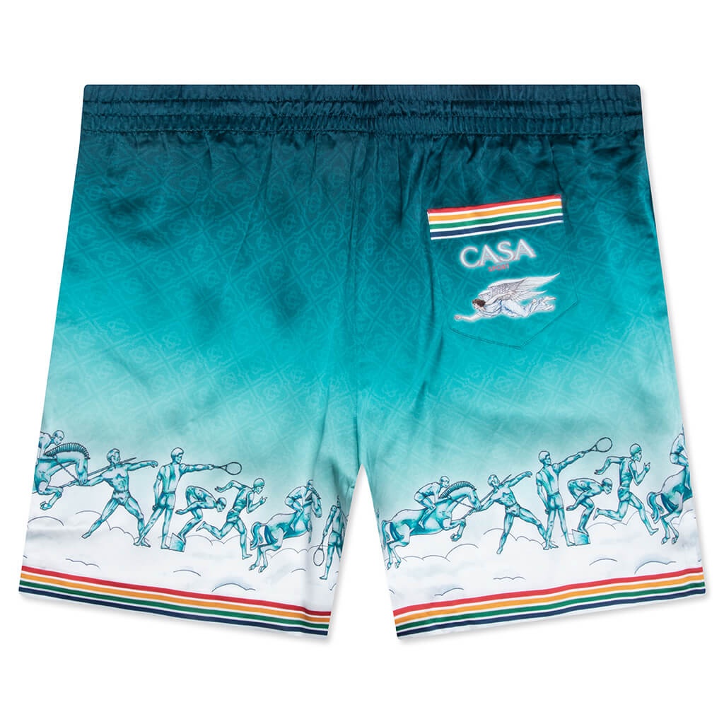 LA DEESSE DU STADE SILK SHORTS - MULTICOLOR - 2