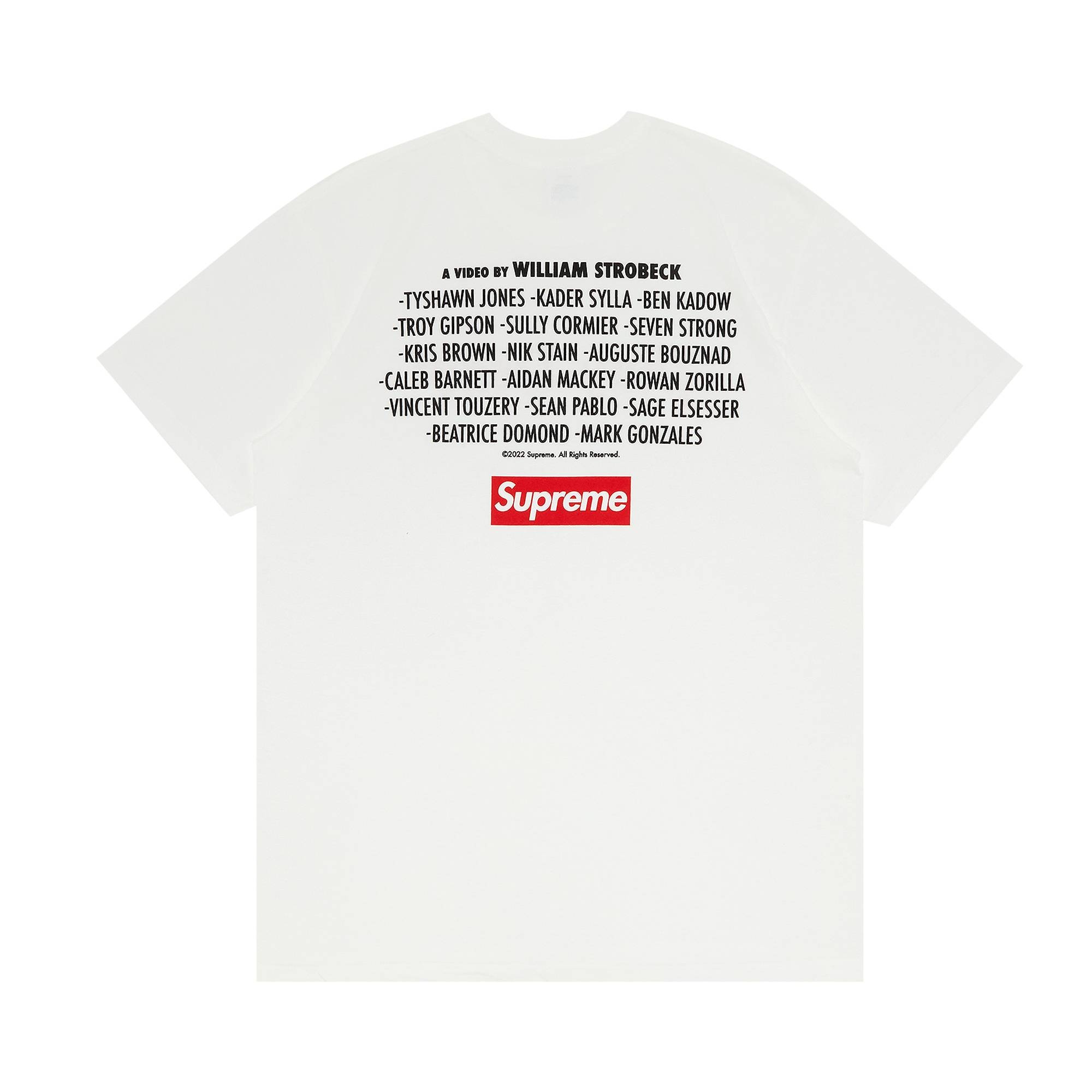 Supreme Play Dead Tee 'White' - 2