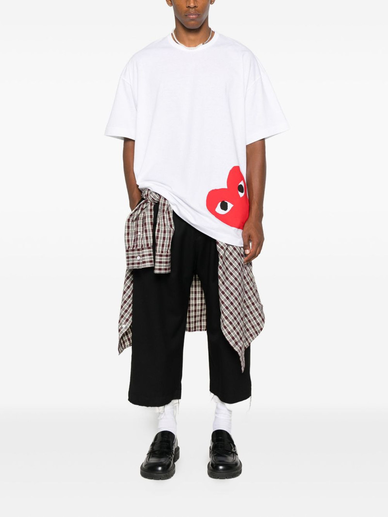 Comme des Garçons PLAY heart-logo T-shirt outlook