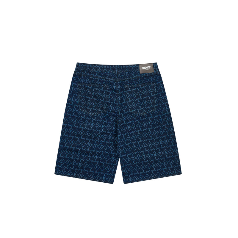 PALACE HEART DENIM SHORT INDIGO outlook