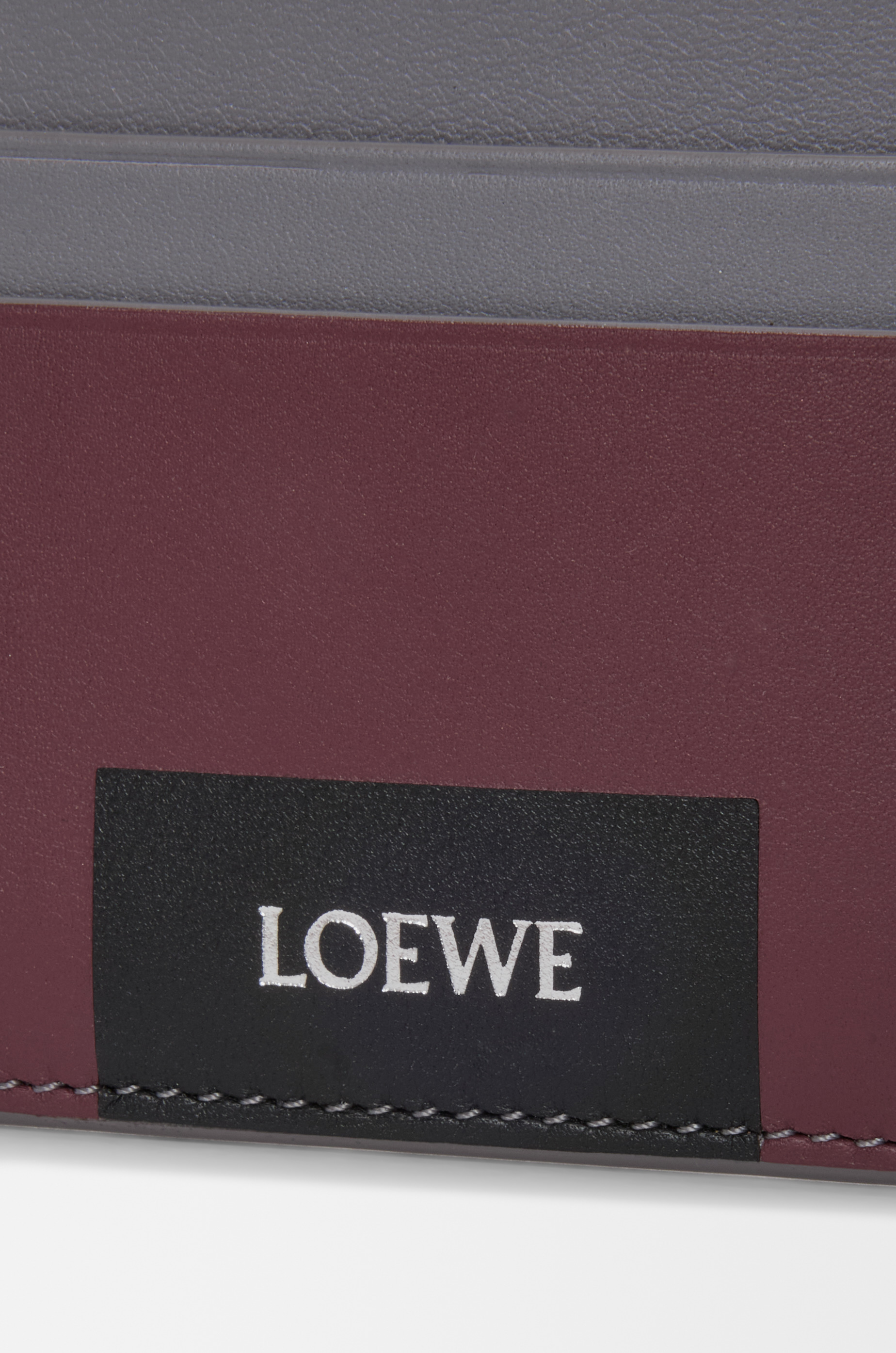 Plain cardholder in nappa calfskin - 4