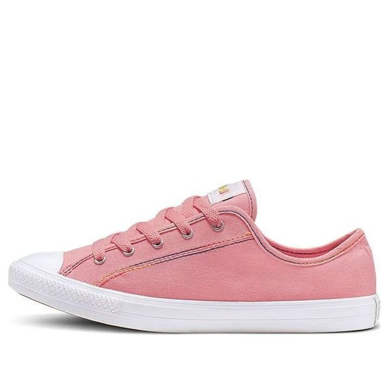 (WMNS) Converse Chuck Taylor All Star Dainty Rainbow Low Top Pink/White 564980C - 1