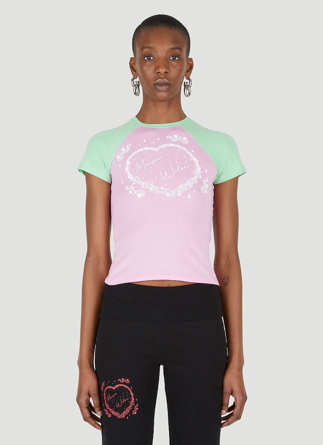 Slinky Two-Tone T-Shirt - 1