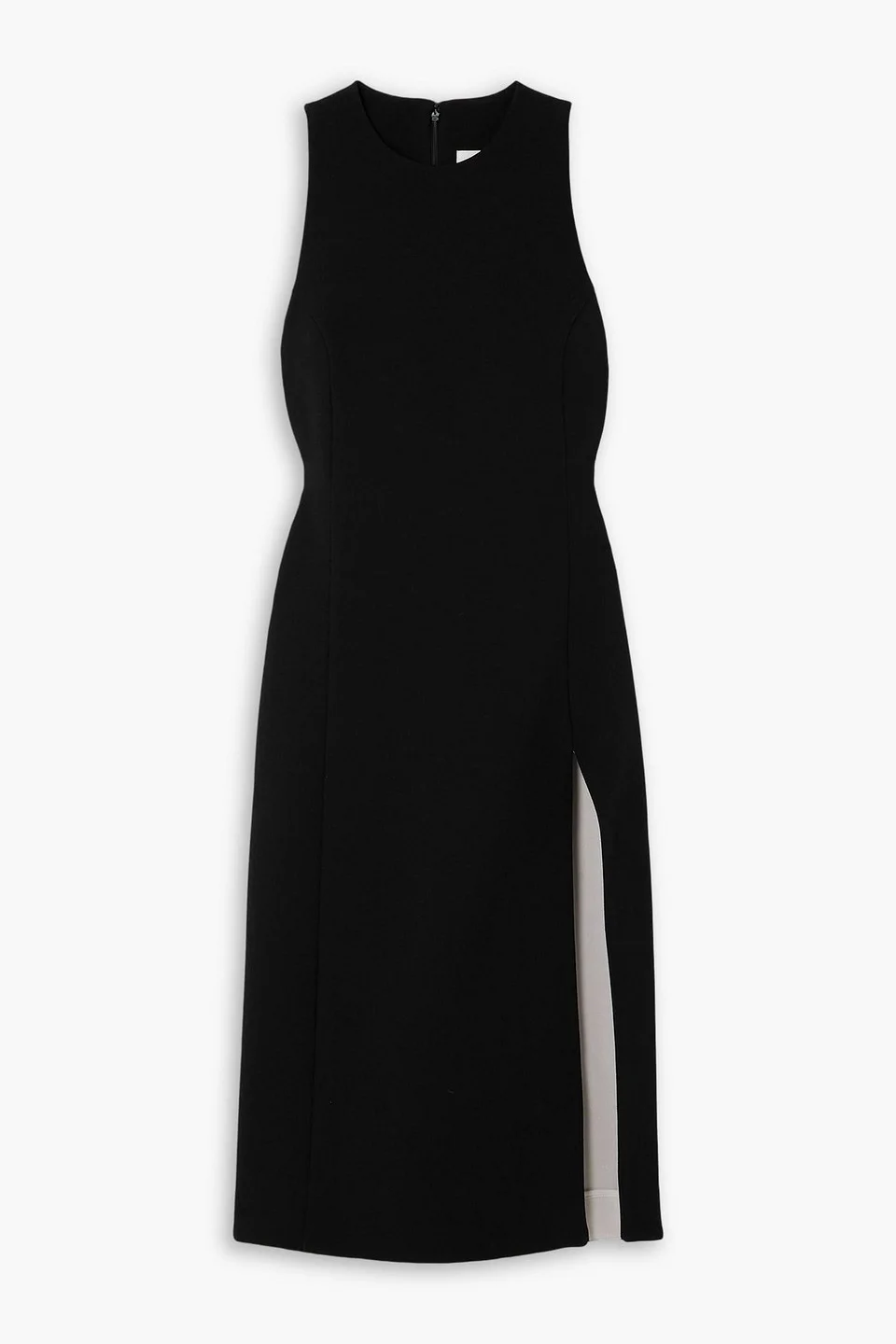 Wool-crepe midi dress - 1