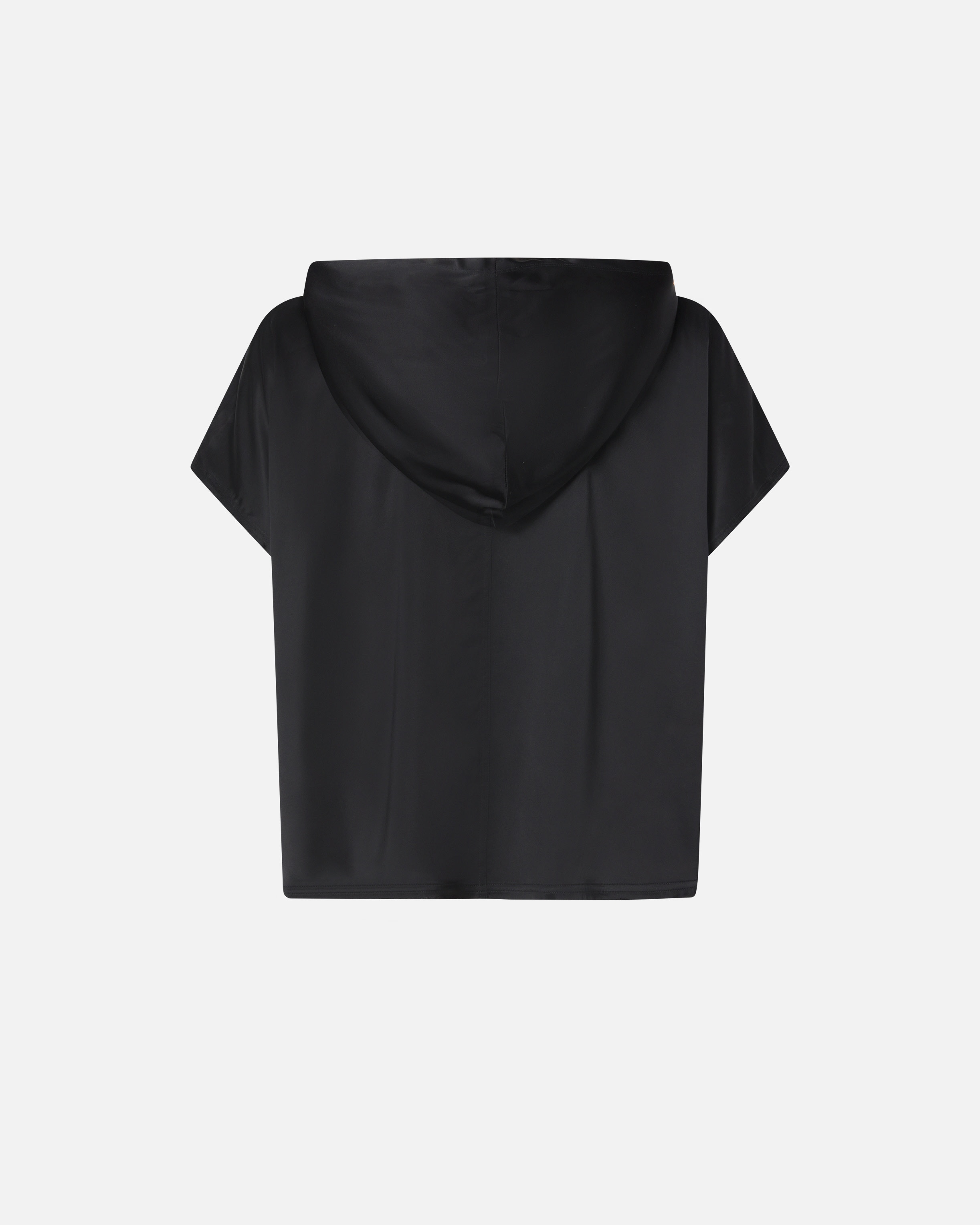 HOODED BLOUSE WITH PINKO LEAGUE PRINT - 2