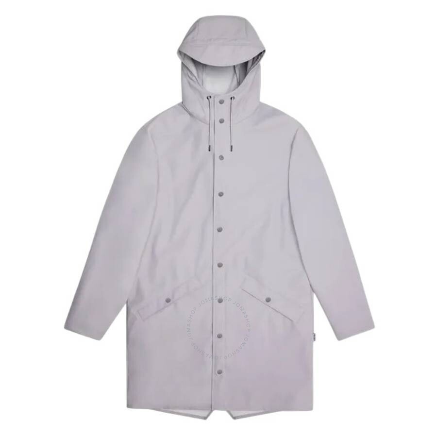 Rains Lightweight Waterproof Long Jacket - 5